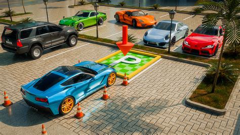 Parking simulator game on Behance