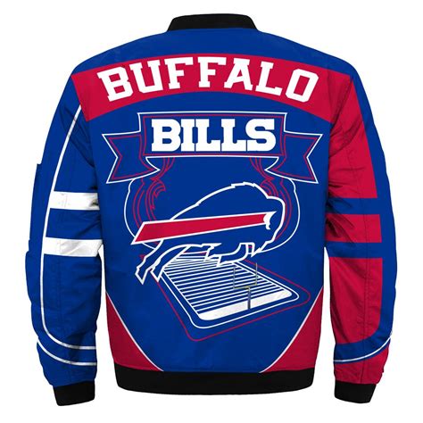 Buffalo Bills bomber jacket winter coat gift for men -Jack sport shop