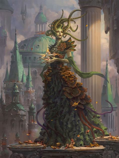 Vraska, Golgari Queen MtG Art from Guilds of Ravnica Set by Livia Prima ...