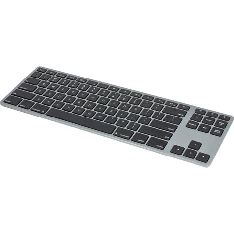 Matias Wireless Aluminum Tenkeyless Keyboard (Space Gray)