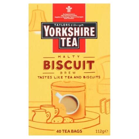 YORKSHIRE TEA - MALTY BISCUIT BREW 112G - The Wandering Scott- British ...