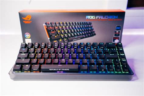 ASUS ROG Falchion Red wireless mechanical gaming keyboard review | Best ...