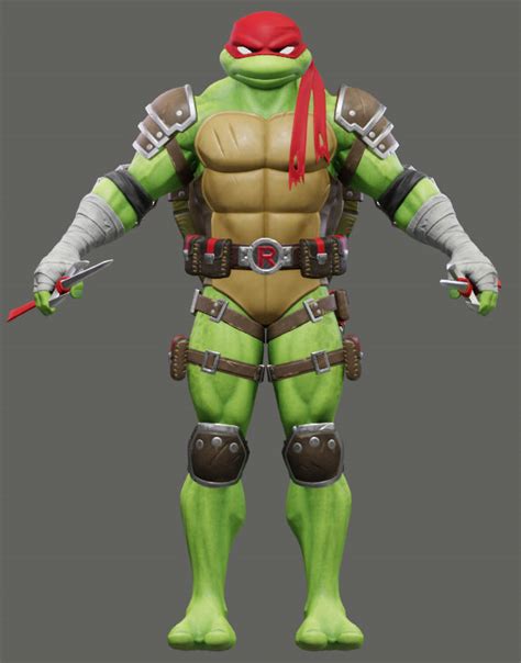 Raphael (TMNT) - Fortnite [Blend.] by Hunicrio on DeviantArt