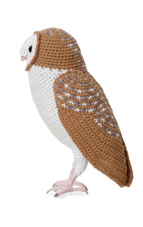 Crocheted Barn Owl Crochet Amigurumi, Crochet Birds, Crochet Animals ...