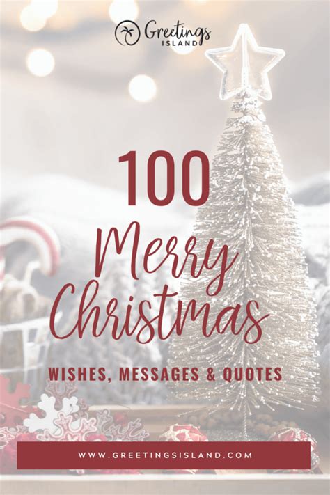 100 Merry Christmas Wishes, Messages & Quotes | Greetings Island