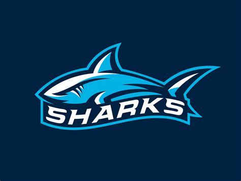 Shark Mascot Logo by Sergey Jir on Dribbble