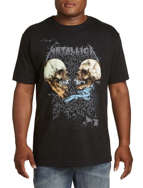 True Nation - Men's Big & Tall Metallica Skulls Graphic Tee - Walmart.com - Walmart.com