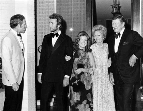 Charlton Heston, Clint Eastwood and John Wayne at the 1973 Academy ...