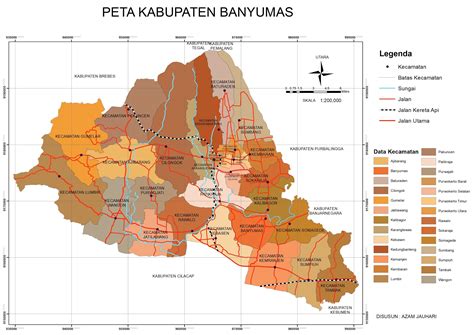 PETA KABUPATEN BANYUMAS