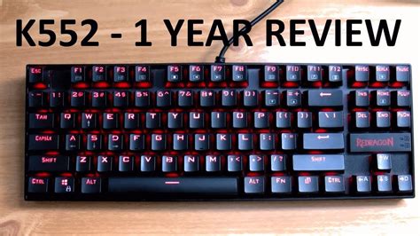 Red Dragon Kumara K552 - Best Budget Mechanical Keyboard? - 1.5 Year ...