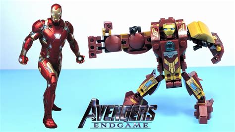 Lego Avengers Endgame: Iron Man's Mecha Brick Set Toys Unboxing ...