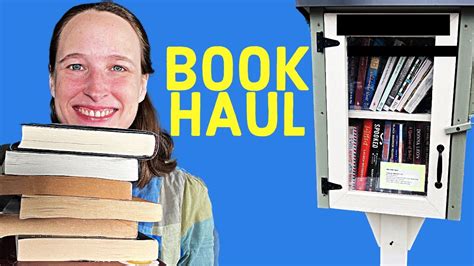 Little Free Library Book Haul - YouTube