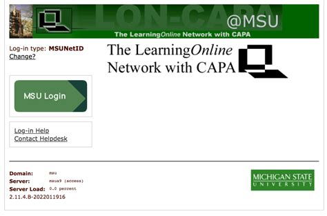 LON-CAPA at MSU