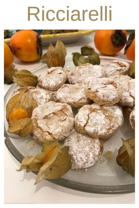 Ricciarelli are traditional Italian Easter & Christmas cookies. Delicious soft & chewy, they ...