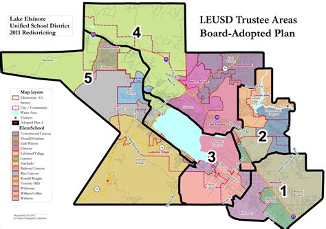 Trustee Areas & Maps – Board – Lake Elsinore Unified School District