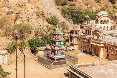 Ramanuja Acharya Mandir Temple, Jaipur, India Stock Image - Image of ...