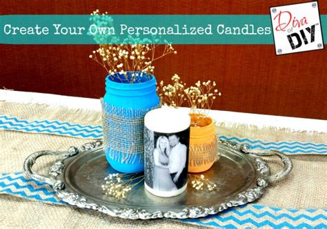 How to Create Personalized Candles | Diva of DIY