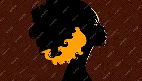 Premium AI Image | Woman illustration with fire haircut. Modern girl ...