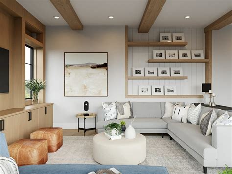 Modern Farmhouse Living Room Wall Decor | Baci Living Room