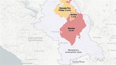 California Fire Map Evacuation Zones