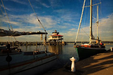 Choptank Lighthouse Photograph by Richard Macquade | Fine Art America