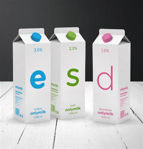 35 Cute Milk Packaging Design Inspiration - Jayce-o-Yesta