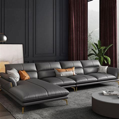 Modern Italian Leather Sofa – Articture