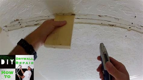 How To Repair Loose Drywall Tape On Textured Ceiling – Wall Design Ideas