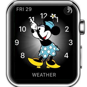 Mickey and Minnie Mouse Can Speak Out Time On Apple Watch