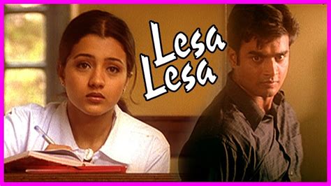 Lesa Lesa Movie Scenes | Trisha reveals her past | Madhavan intro ...