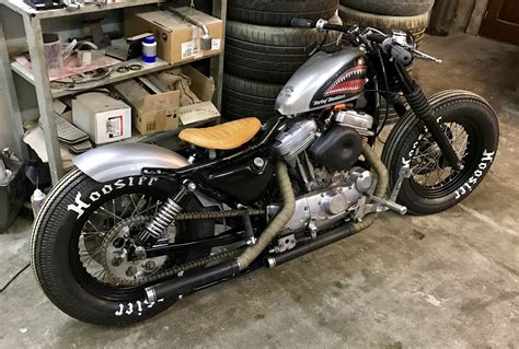 Harley sportster bobber 1991 #harleydavidsonsportster1200 #harleydavidsonbobber | Harley ...