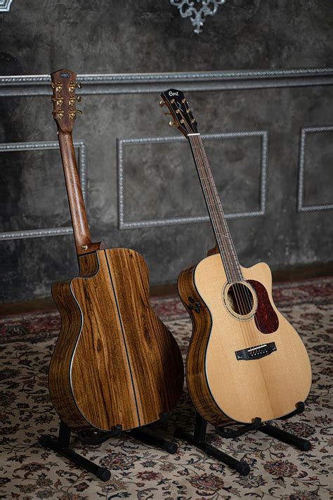 Cort Gold Series Acoustic Guitars with Exotic Bocote Tonewood