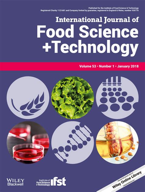 International Journal of Food Science & Technology: Vol 53, No 1