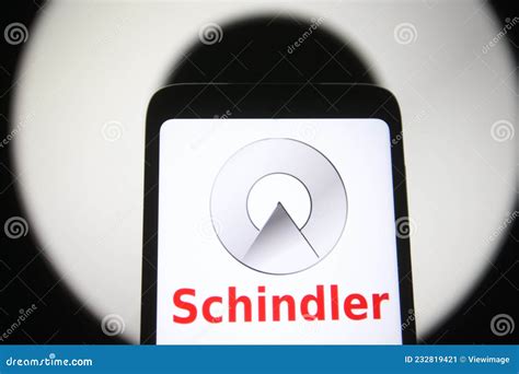 Schindler Group logo editorial photo. Image of schindler - 232819421