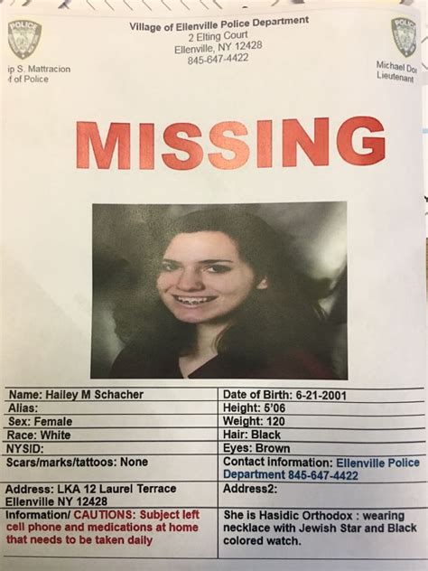 Missing Person In Ellenville, NY – Boro Park 24