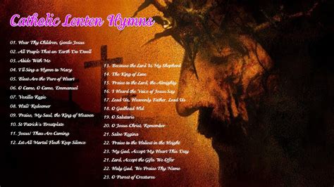 1 HOUR of beautiful Catholic Lenten Hymns - Songs of Lent, Music for ...