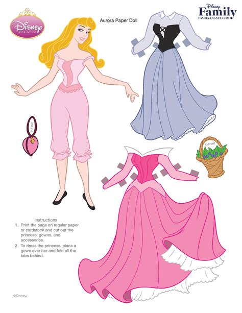 paper dolls princess aurora fan art - Google Search | Muñecas de papel disney, Muñecas de papel ...