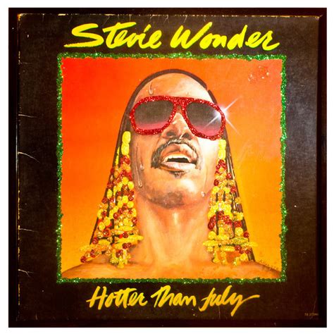 Glittered Stevie Wonder “Hotter Than July” Album - Contemporary ...