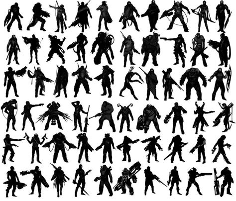 119 best Character Design | Silhouette images on Pinterest | Character ...