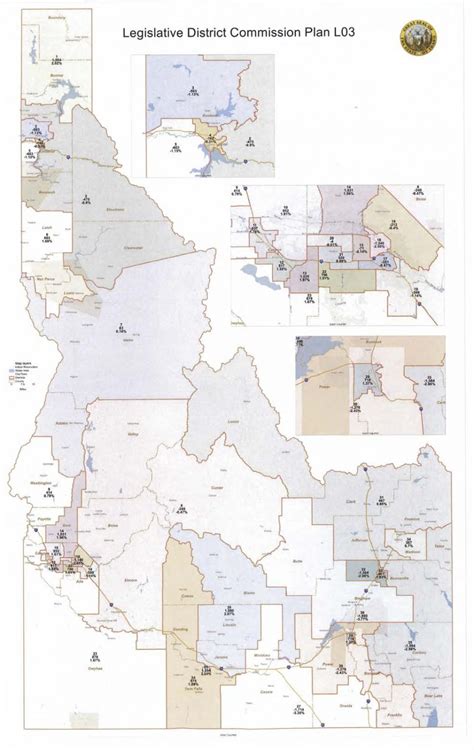 Legislative District Map | Custer County, Idaho