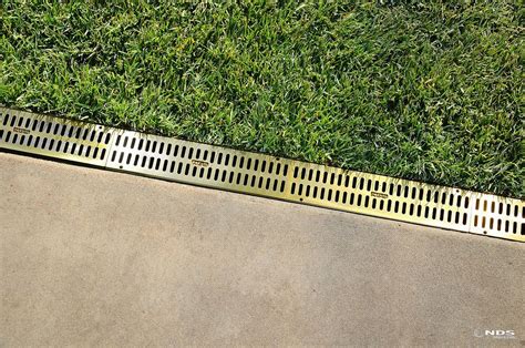 Brass Grates | Drainage channel, Drainage grates, Trench drain