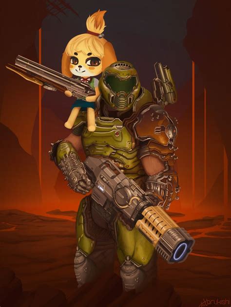 Doom 2016, Crossovers, Slayer, Zelda Characters, Fictional Characters, Character Art, Hero, Fan ...