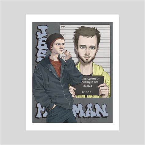 Jesse Pinkman fanart, an art print by Elizabeth Mealing - INPRNT