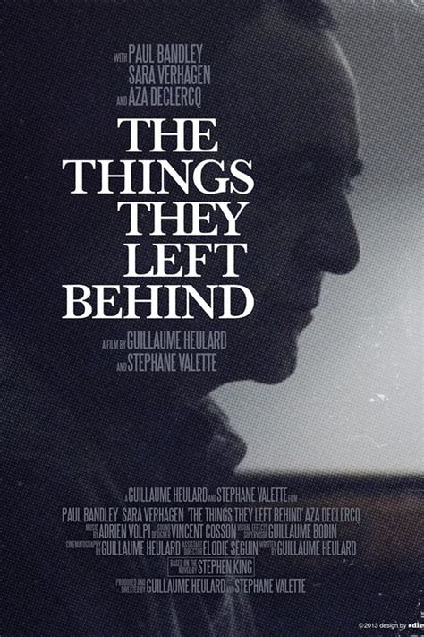 The Things They Left Behind (2012) — The Movie Database (TMDB)