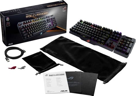 Asus ROG Claymore USB Gaming keyboard Backlit, Built-in user memory German, QWERTZ, Windows ...