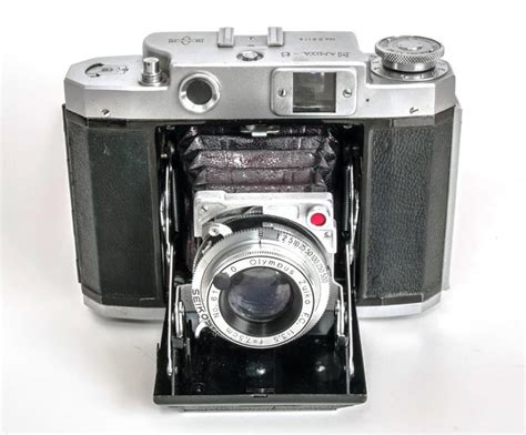 Mamiya Six 6 IV (6x6) medium-format rangefinder camera with Olympus Zuiko F. C. 75mm f/3.5 ...