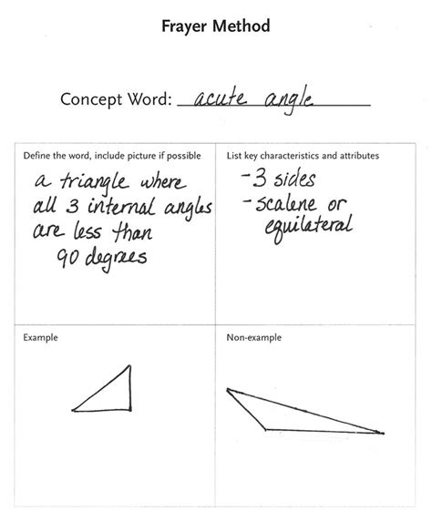 Math - Acute Angle | Vocabulary strategies, Vocabulary programs, Words