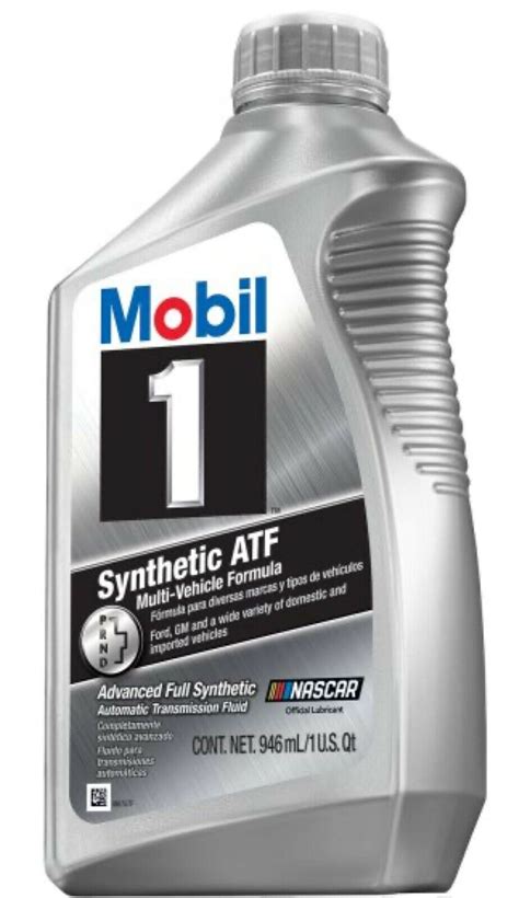 7 Quart/Liter Automatic Transmission Fluid MOBIL 1 Synthetic ATF | eBay