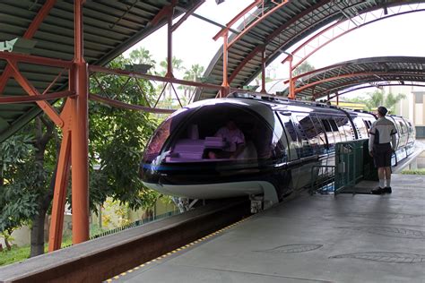 Downtown Disney Monorail Station at Disney Character Central