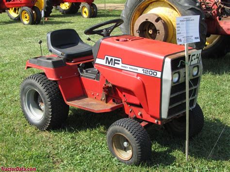 TractorData.com Massey Ferguson 1200 tractor photos information